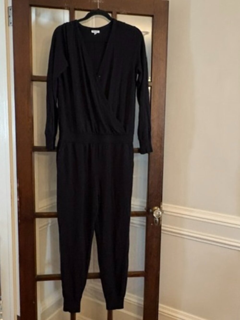 Splendid Black Jumpsuit, Size Medium